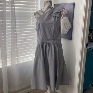 One shoulder summer dress